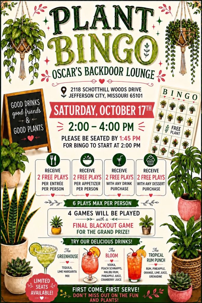 plant bingo event oct 17 2026
